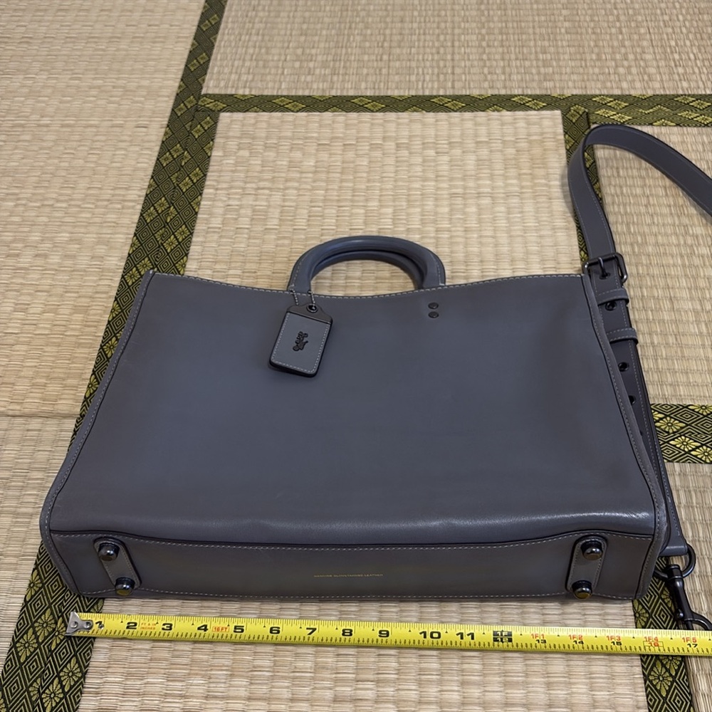 Coach Gray Rogue Brief with Professional Aesthetic - Picture 13 of 16